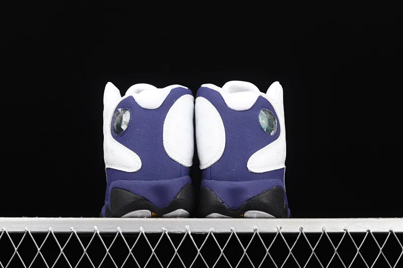 All categories Air Jordan Jordan series basketball shoes Air Jordan 13 G version Air Jordan 13 Retro AJ13 white and purple 414571-105